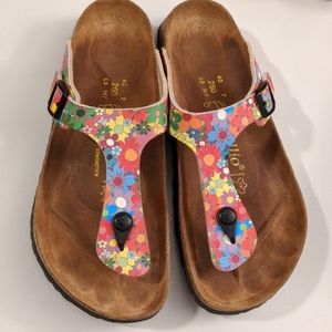 Birkenstock Papillo Floral Print Sandals